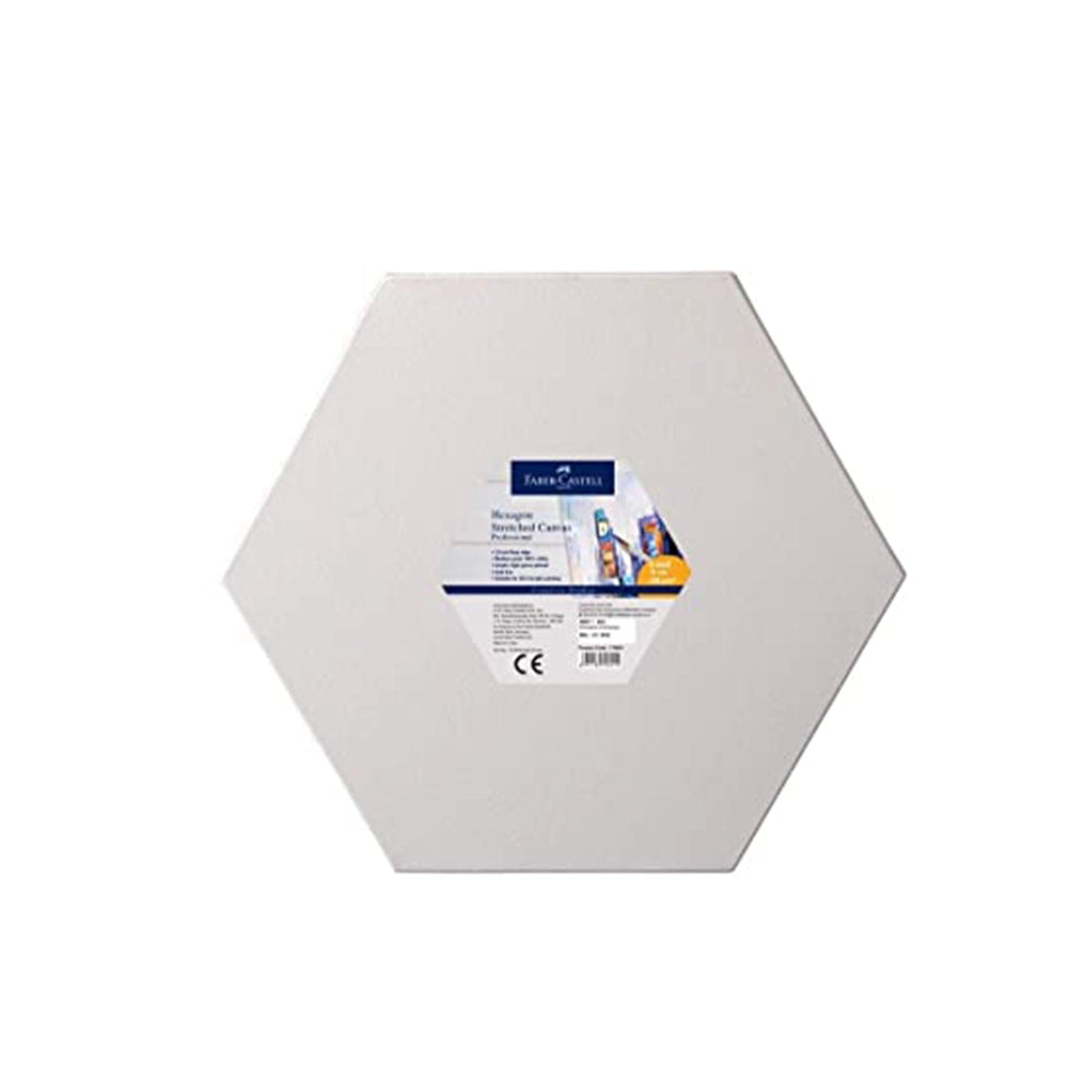 FC-170601 Hexagon Stretched Canvas 6 Inches